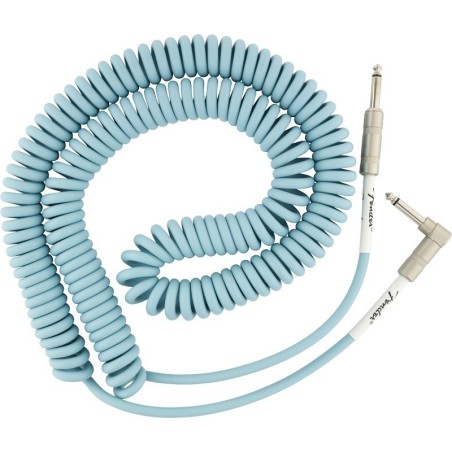 FENDER ORIGINAL SERIES COIL CABLE, cavo strumenti, Daphne Blue - vai con la sigla
