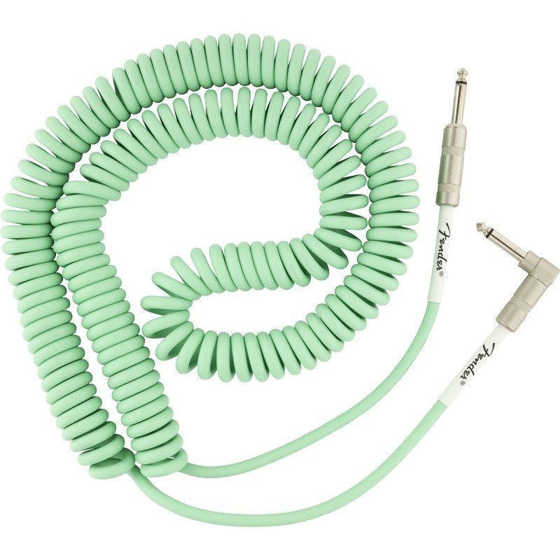 FENDER ORIGINAL SERIES COIL CABLE, cavo strumenti, surf green - vai con la sigla