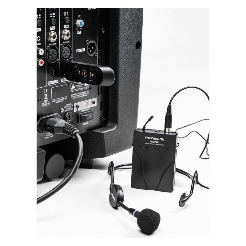 PROEL U24B new radiomic. headset usb - vai con la sigla