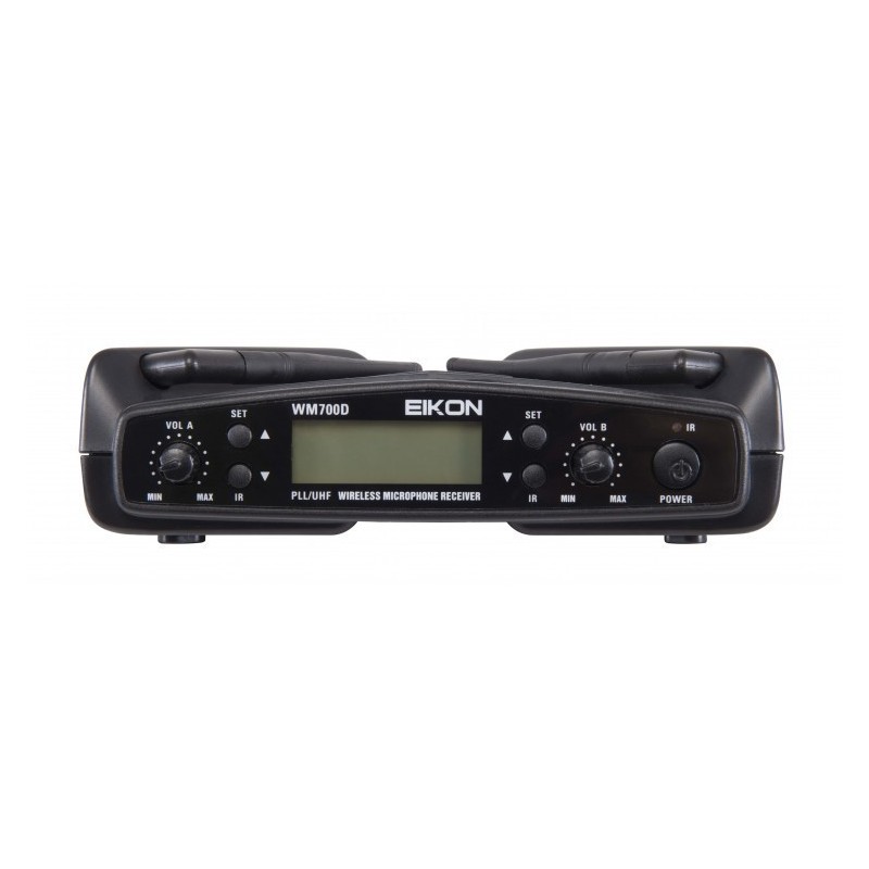 EIKON WM700DM doppio radiomicrofono a mano UHF - vaiconlasigla