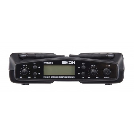 EIKON WM700DM doppio radiomicrofono a mano UHF - vaiconlasigla