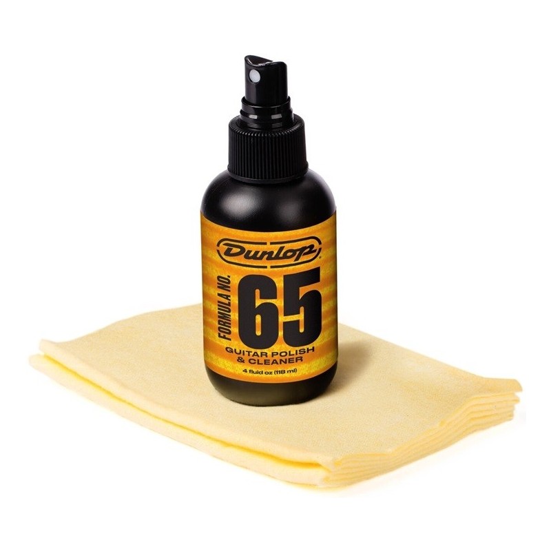 DUNLOP - 654C FORMULA 65 CON PANNO IN COTONE - vai con la sigla