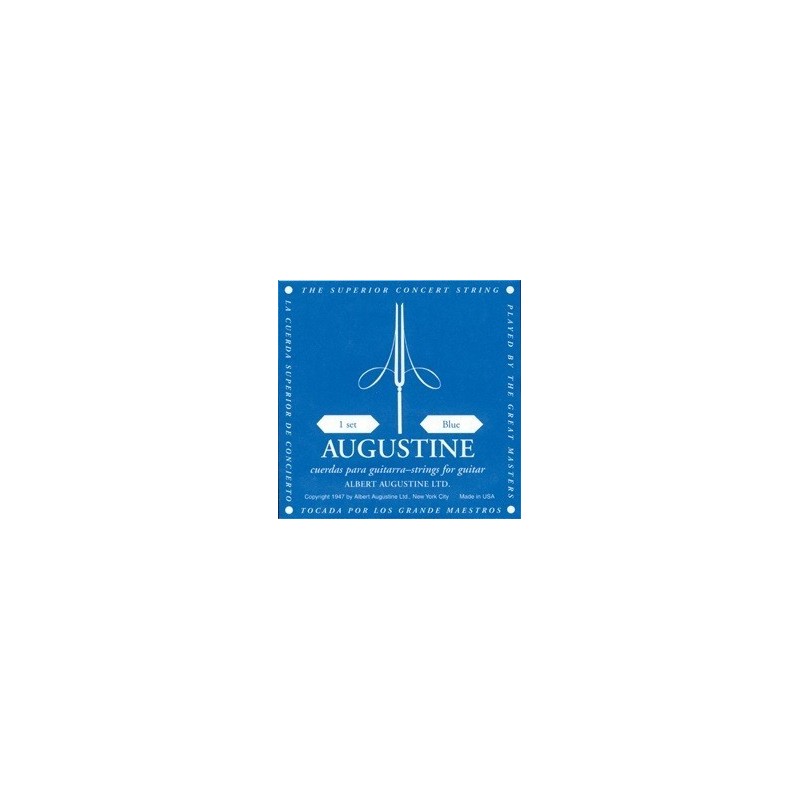 AUGUSTINE BLUE SETS -  Corde Classic Blue high tension  Chitarra Classica - vai con la sigla