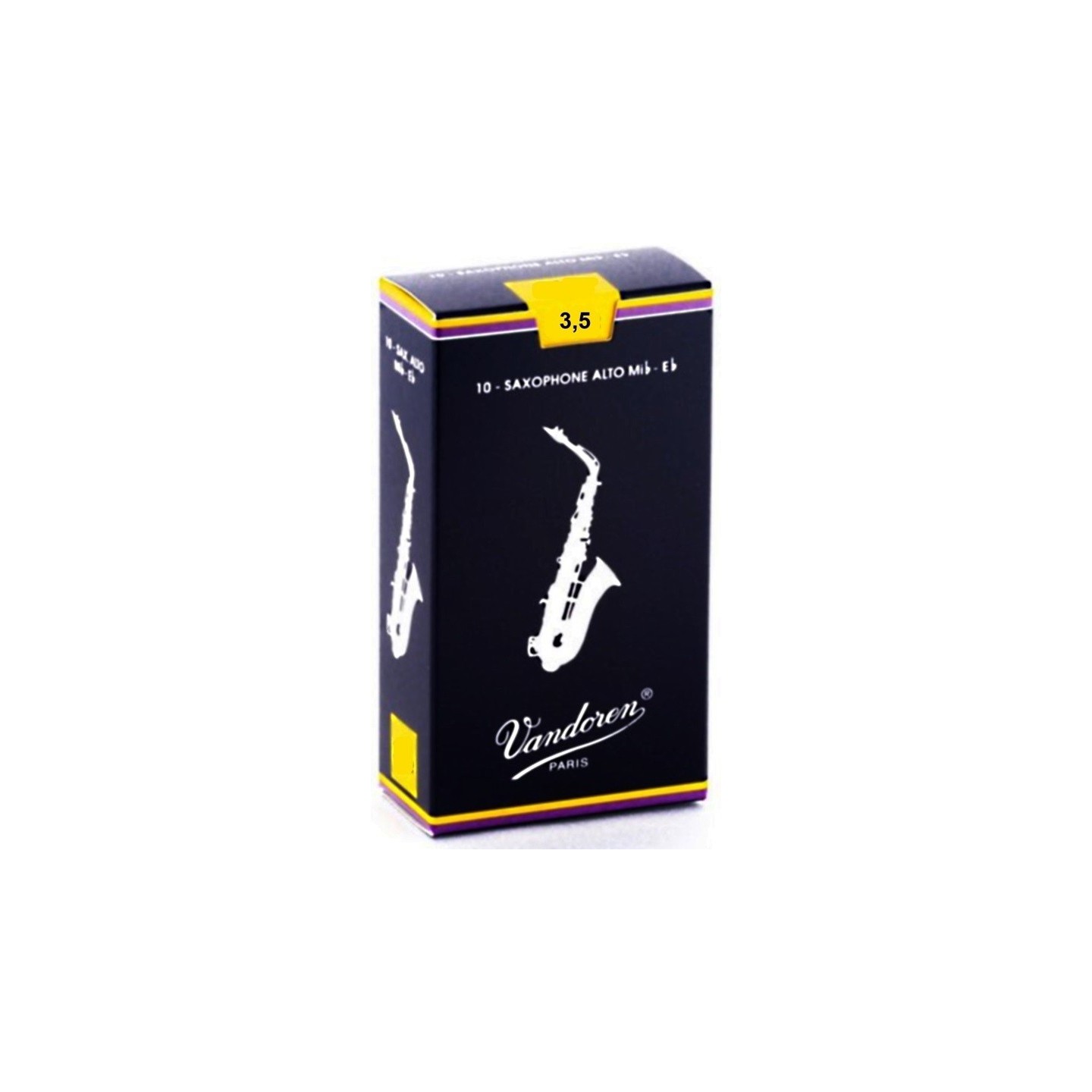 VANDOREN SR2135 Confezione 10pz  Ance per Sax Alto in Mib 3,5 - vai con la sigla