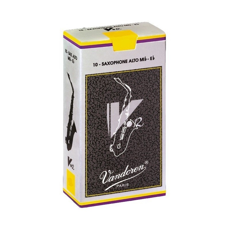VANDOREN SR6125 Confezione da 10pz di Ance per Sax Alto in Mib 2,5 V12 - vai con la sigla