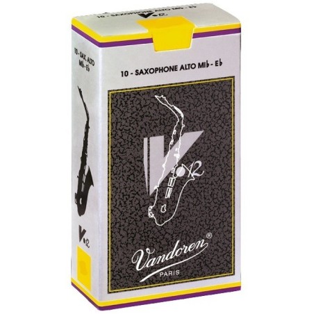 VANDOREN SR6125 Confezione da 10pz di Ance per Sax Alto in Mib 2,5 V12 - vai con la sigla
