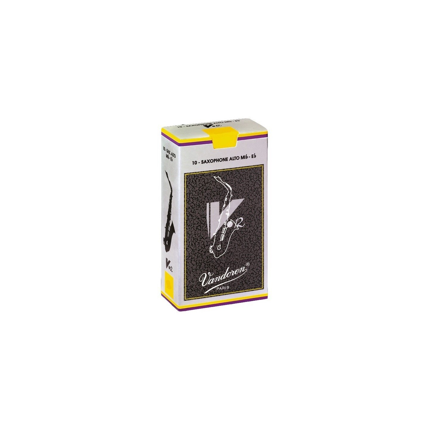 VANDOREN SR6125 Confezione da 10pz di Ance per Sax Alto in Mib 2,5 V12 - vai con la sigla
