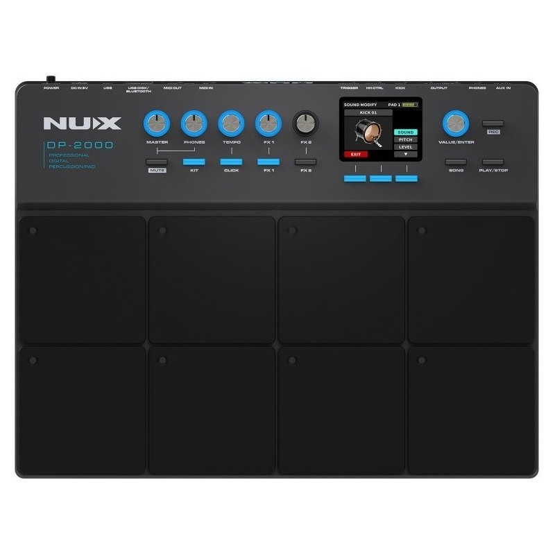 NUX DP-2000 Percussion pad professionale - vai con la sigla