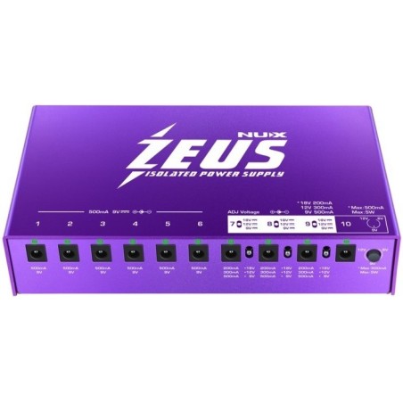 NUX NIP-Z10 Alimentatore multiplo professionale (10 uscite) - vai con la sigla