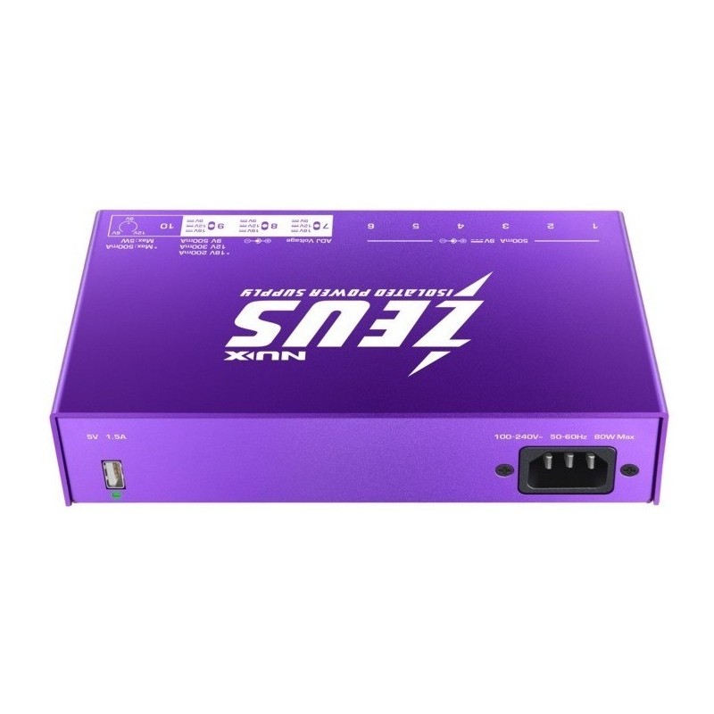 NUX NIP-Z10 Alimentatore multiplo professionale (10 uscite) - vai con la sigla
