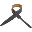 LEVY'S MG317WYT-BLK Tracolla per chitarra in pelle super soft - vai con la sigla