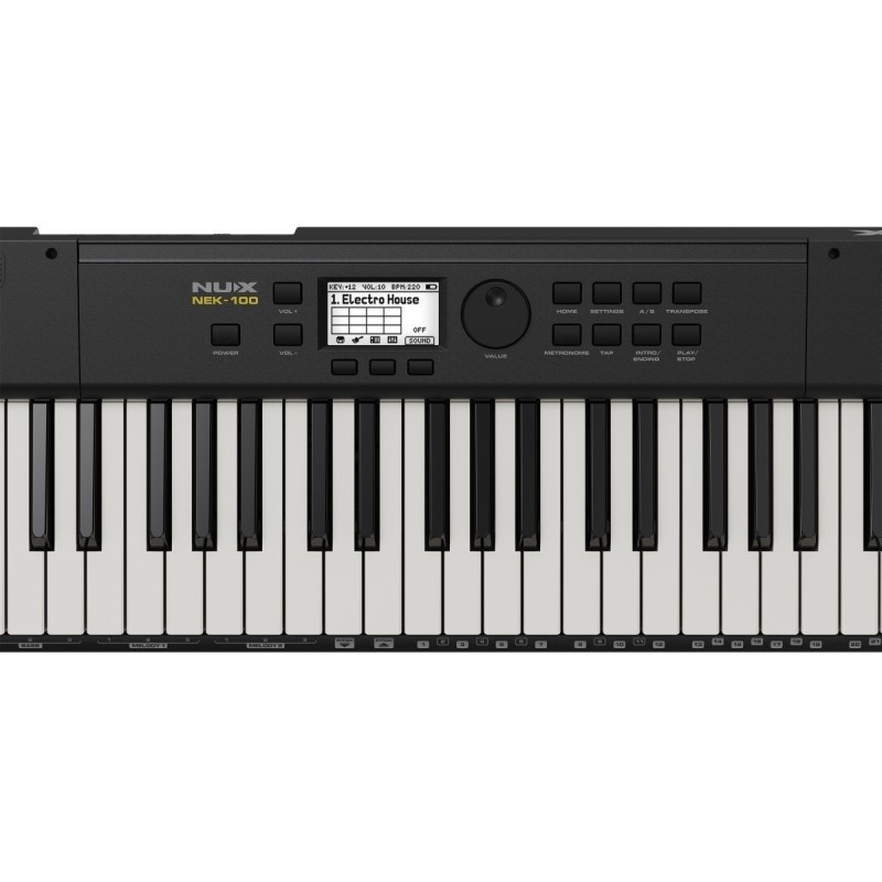 NUX NEK-100 Tastiera portatile (61 tasti) - vai con la sigla