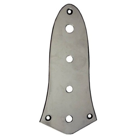 SOUNDSATION PARTS CP-JB-C Cover Controlli Jazz Bass (Cromato) - vai con la sigla