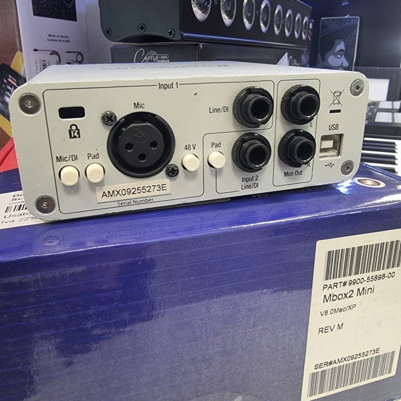 DIGIDESIGN MBox2 Mini scheda audio 2 in 2 out - usato - vai con la sigla