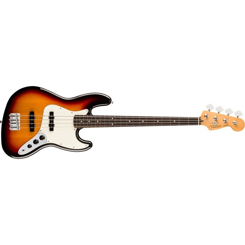 FENDER  Player II Jazz Bass®, Rosewood Fingerboard, 3-Color Sunburst - vai con la sigla