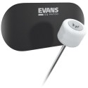 EVANS EQPB2, Doppia patch EQ in nylon nero per grancassa - vai con la sigla