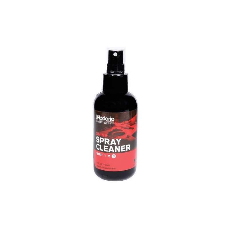 D'Addario PW-PL-03S, Shine - Spray istantaneo per la pulizia, 30 ml - vai con la sigla
