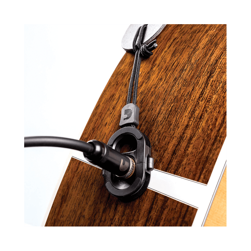 D'Addario PW-AJL-01, CinchFit: Gancio regolabile per chitarra acustica - vai con la sigla