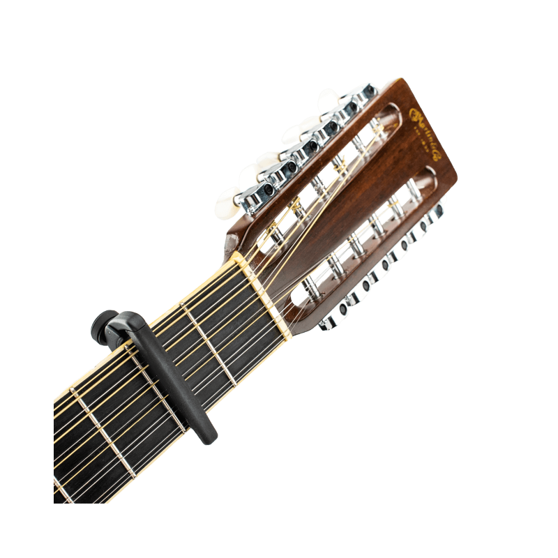 D'Addario PW-CP-19S, Capotasto Pro Plus, argento - vai con la sigla