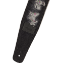 FENDER x Wrangler Ripped Denim Strap, Black - vai con la sigla