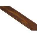 FENDER Broken-In Leather Strap, Tan, 2.5" - vai con la sigla