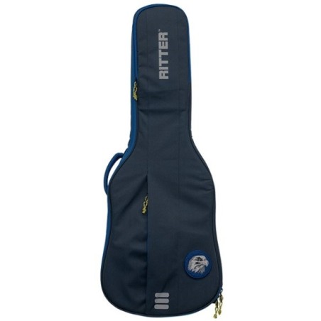 RITTER Borsa Carouge Chitarra Elettrica Atlantic Blue - vai con la sigla