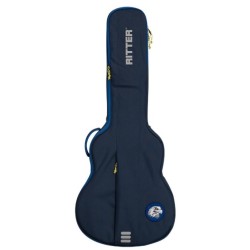 RITTER Borsa Carouge Chitarra Elettrica Hollowbody Atlantic Blue - vai con la sigla
