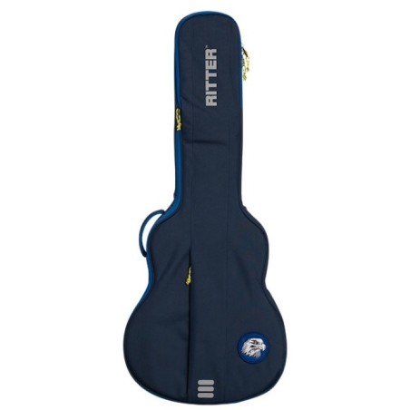RITTER Borsa Carouge Chitarra Elettrica Hollowbody Atlantic Blue - vai con la sigla