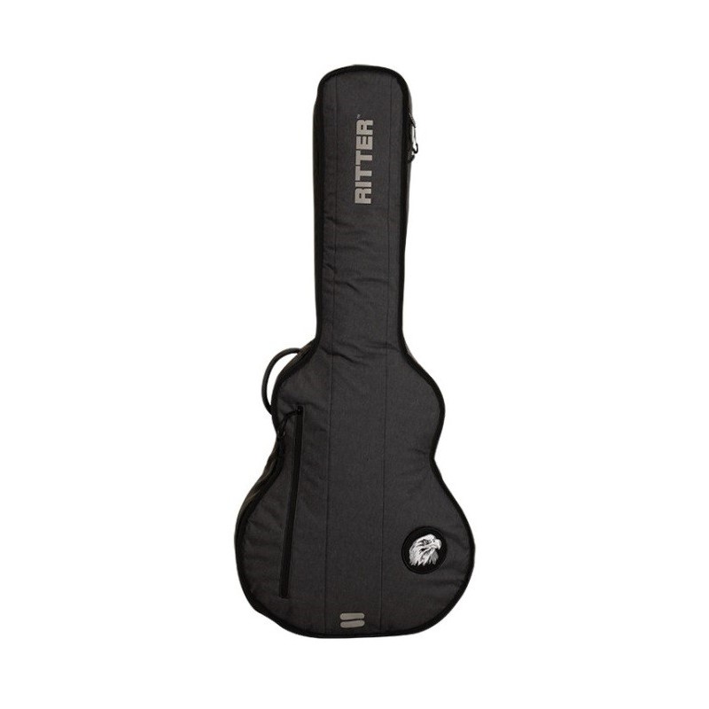 RITTER Borsa Davos Chitarra Elettrica Hollowbody, Anthracite - vai con la sigla