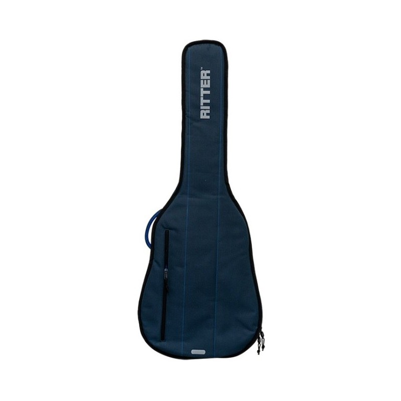 RITTER Borsa Evilard Chitarra Classica 4/4, Atlantic Blue - vai con la sigla