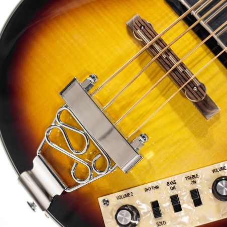 TOKAI VB68 Violin Beatles Bass Style Vintage Sunburst - vai con la sigla