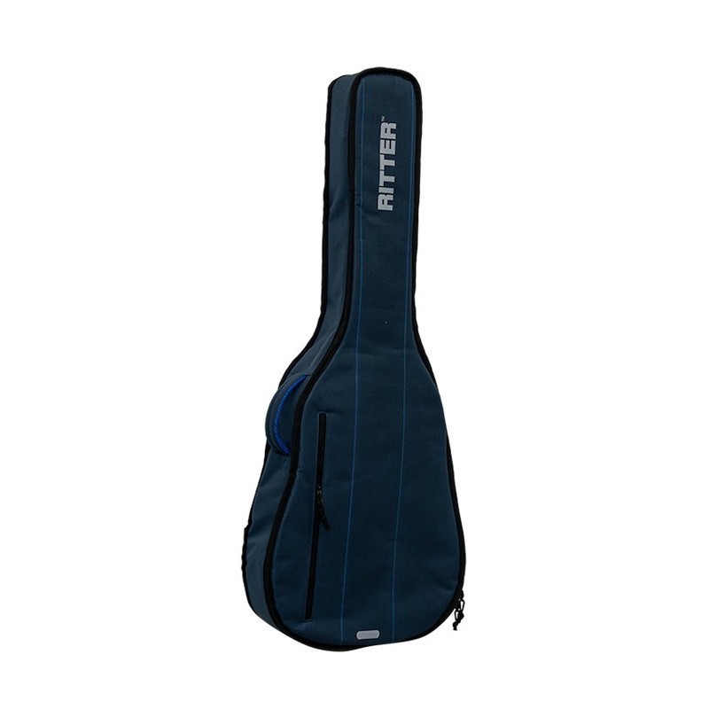 RITTER Borsa Evilard Chitarra Classica 4/4, Atlantic Blue - vai con la sigla