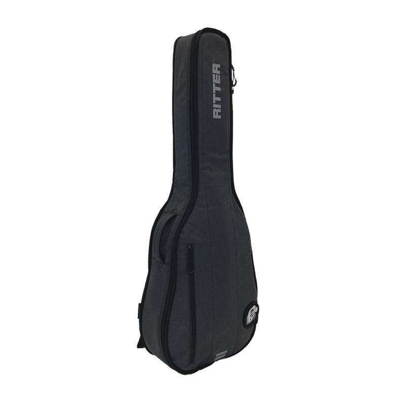 RITTER Borsa Davos Chitarra Classica 4/4, Anthracite - vai con la sigla