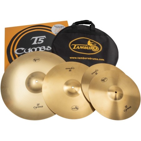 Tamburo T5 CYMBAL KIT, kit piatti per batteria - vai con la sigla