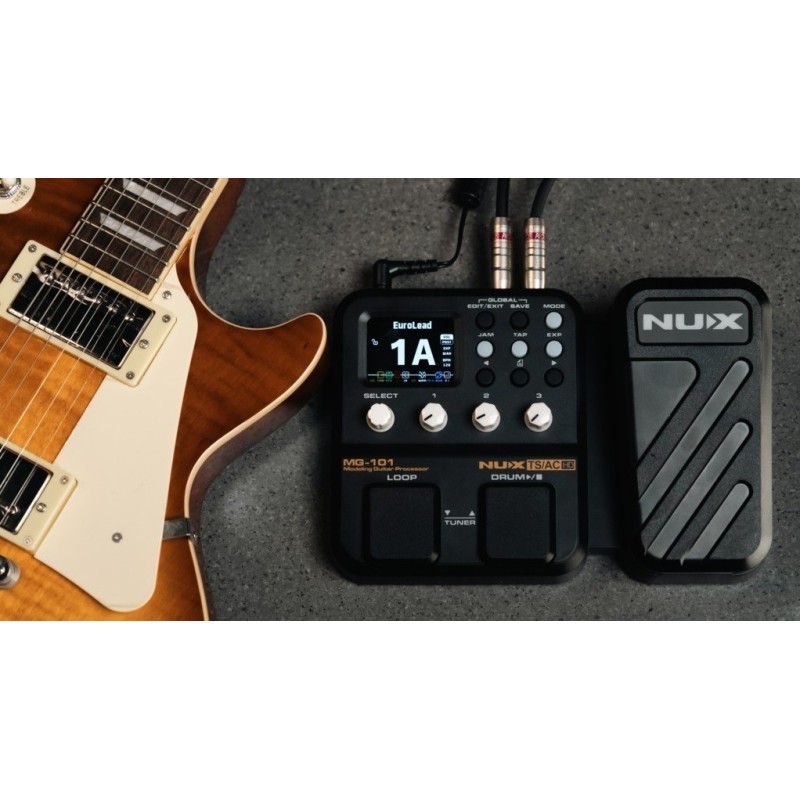 NUX MG-101 Pedaliera modeler per chitarra - vai con la sigla