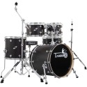 TAMBURO FORMULA20SBK, batteria 5pz serie Formula colore Satin Black - vaiconlasigla