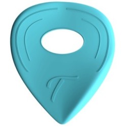 Plick The Pick Thunder, resina azzurro chiaro - vai con la sigla