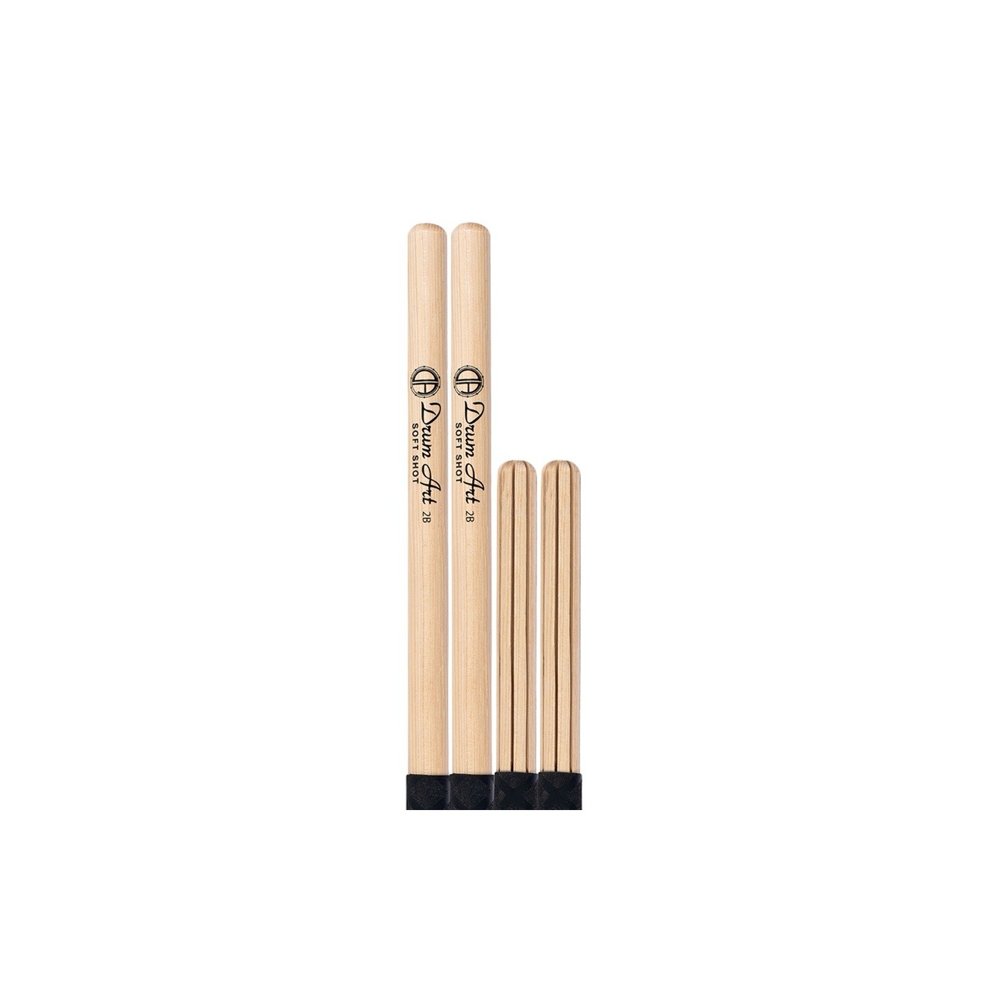 DRUM ART bacchette Hickory 2B Soft Shot - vai con la sigla