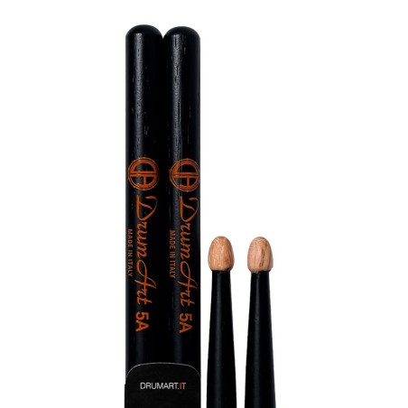 DRUM ART bacchette Hickory 5A Black - vai con la sigla