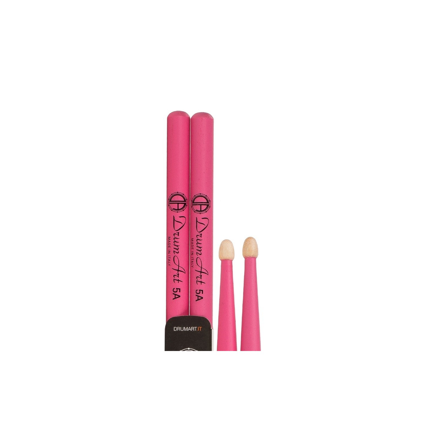 DRUM ART bacchette Hickory 5A Pink - vai con la sigla