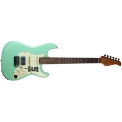 MOOER GTRS S800 Chitarra Elettrica Solid-Body con Processore Multieffetto  RW SURF GREEN - vai con la sigla