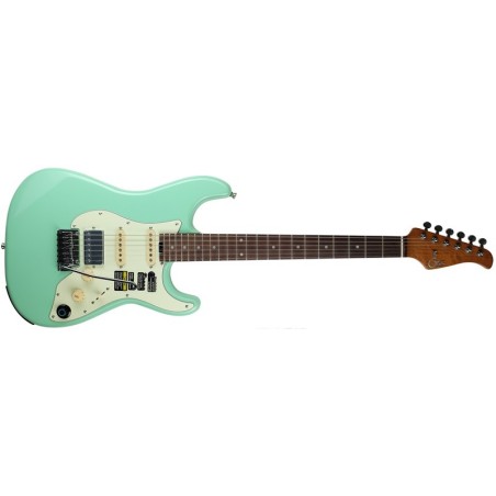 MOOER GTRS S800 Chitarra Elettrica Solid-Body con Processore Multieffetto  RW SURF GREEN - vai con la sigla