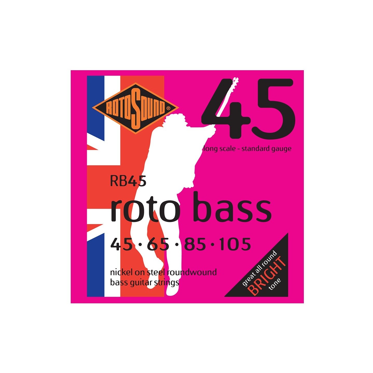 ROTOSOUND ROTO BASS RB45 corde per basso 45/105 - vai con la sigla