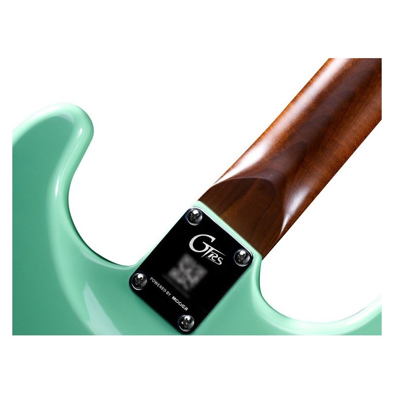 MOOER GTRS S800 Chitarra Elettrica Solid-Body con Processore Multieffetto  RW SURF GREEN - vai con la sigla