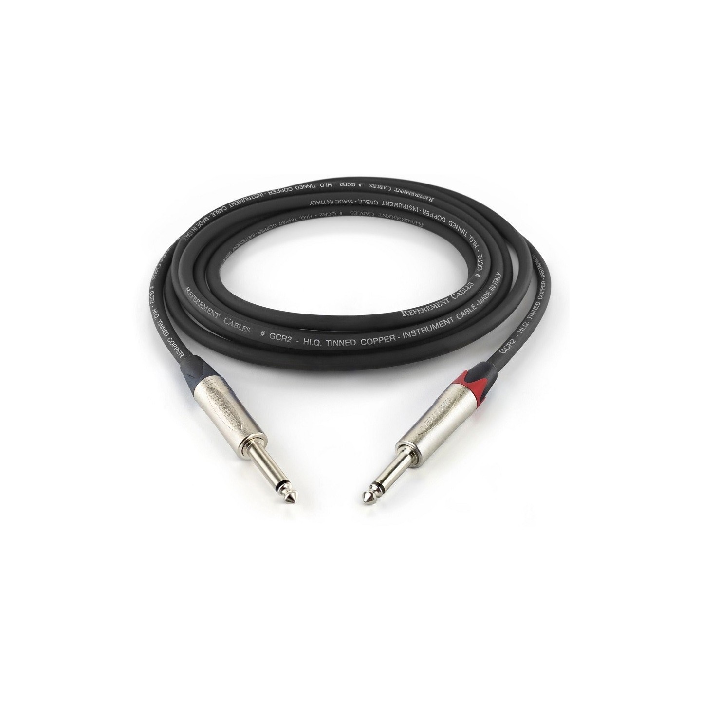 REFERENCE GCR2-BK-JJ-6-N Cavo Jack - Jack 6 Metri - vai con la sigla