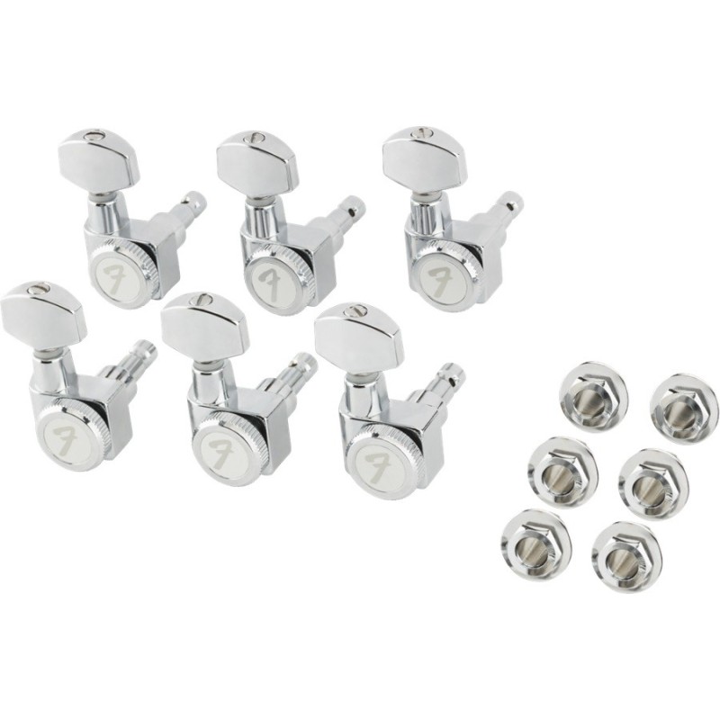 Fender Locking Stratocaster/Telecaster All Short Post Tuning Machine Set - vai con la sigla