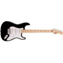 FENDER Squier Sonic Stratocaster, Maple Fingerboard, White Pickguard, Black - vai con la sigla