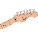 FENDER Squier Sonic Stratocaster, Maple Fingerboard, White Pickguard, Black - vai con la sigla