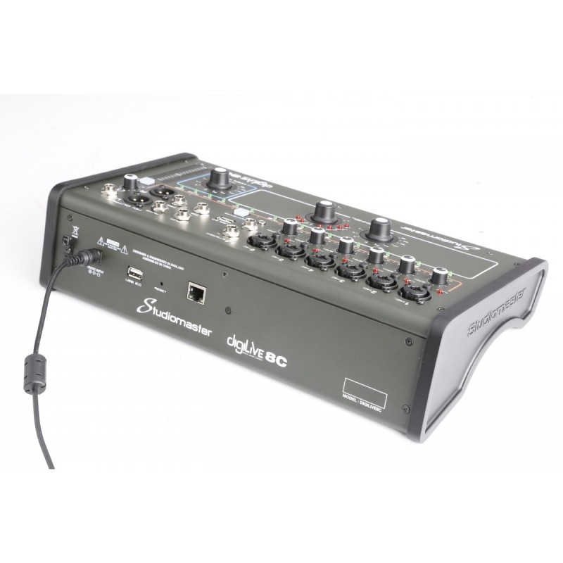 MIXER DIGITALE 8CH STUDIOMASTER DIGILIVE8C