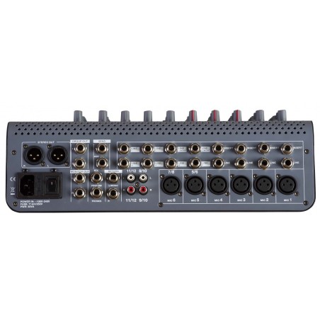 MIXER 12CH STUDIOMASTER C6XS-12 CON DSP & SCHEDA USB